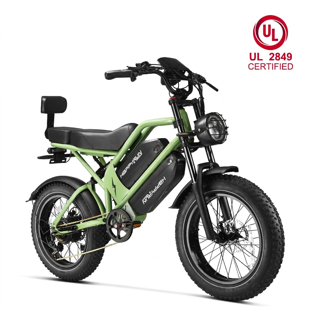 G70 UL 2849 Certified Dual Battery Fast Electric Cargo Bike for Sale