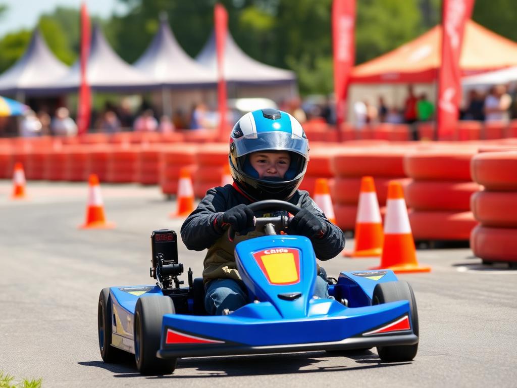 Mobile Go-Kart Track